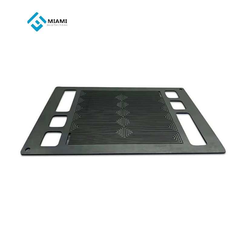 Electrolysis Graphite Plate ຊັ້ນອຸດສາຫະກໍາ Graphite Bipolar Plate