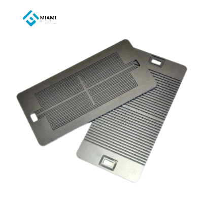 ແຜ່ນ Graphite ກັບ Channel Carbon Graphite Bipolar Plate ສໍາລັບຈຸລັງນໍ້າມັນເຊື້ອໄຟ
