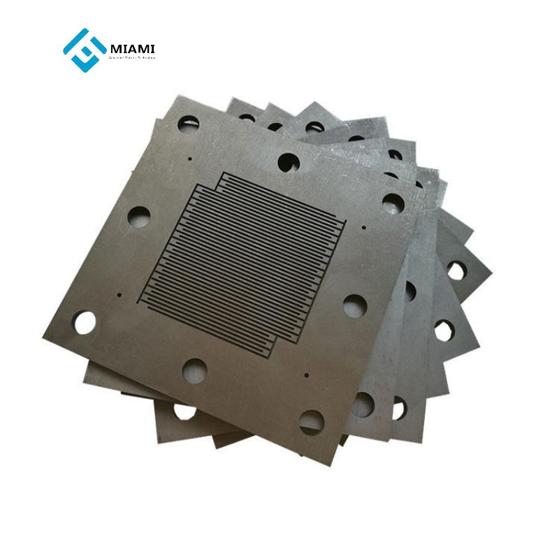 Impermeable Graphite Plate Customs Graphite Bipolar Plate ສໍາລັບຈຸລັງນໍ້າມັນເຊື້ອໄຟ