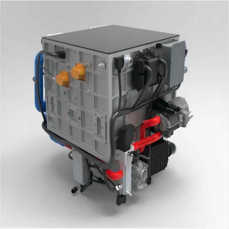 Water cooled 100KW hydrogen Fuel Cell Stack ສໍາລັບການນໍາໃຊ້ລົດຍົນ